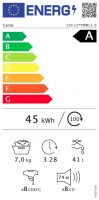 Pračka Candy CS4 127TXME/1-S energetický štítek new